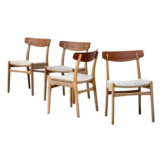 CH23 Dining Chairs by Hans J. Wegner for Carl Hansen & Søn, 1950s, Set of 8 For Sale