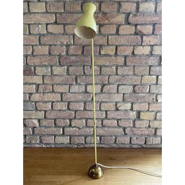 Model No. 57/4 16 Floor Lamp by Dieter Schulz for Wohnbarf AG, 1950s For Sale - Image 4 of 8