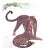 Hermes Carre 90 Jungle Love Silk Scarf For Sale