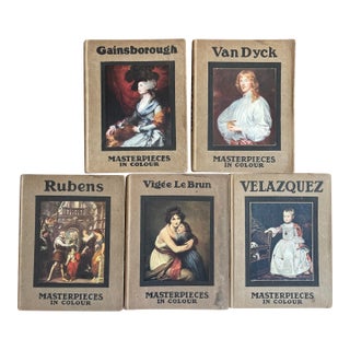 Early 20th Century Art Books - Set of 5 For Sale