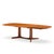 Mid-Century Modern Gudme Møbelfabrik Mid Century Danish Teak Expanding Dining Table With 2 Leaves For Sale - Image 3 of 14