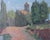 Three framed colourist oils by various artists. Frame size clockwise from left: 1. H 53cm x w 61 cm 2. H 40cm x w 48.5cm...