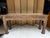 72" Vintage British Colonial Console Table For Sale - Image 4 of 15