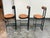 Michael Oren Design Porter Place Style Swivel Counter Stools, Set of Three For Sale - Image 4 of 12