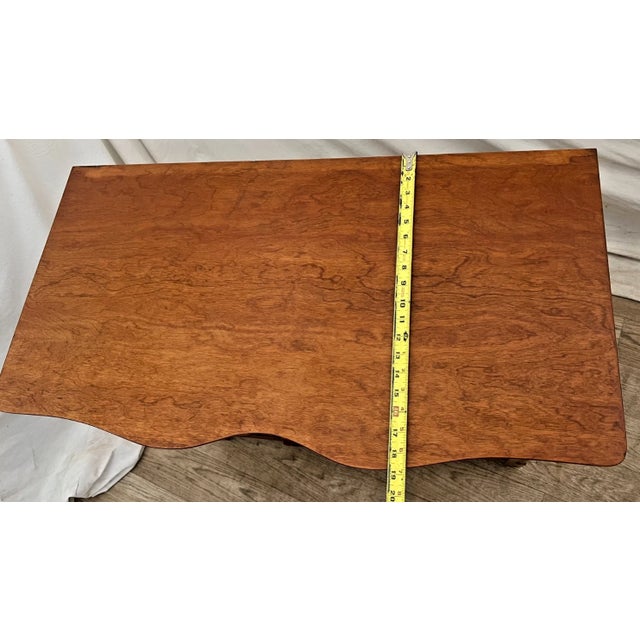 Solid Cherry Antique Dresser, Washstand, Nightstand, Three Drawers, Side Cabinet, Towel Rack For Sale - Image 11 of 12