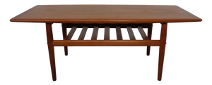 Teak Coffee Table by Grete Jalk for Glostrup, Denmark, 1960s