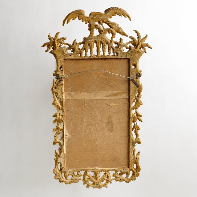 Pair of George III Giltwood Mirrors, Circa 1755, in the Manner of William and John Linnell For Sale - Image 4 of 4
