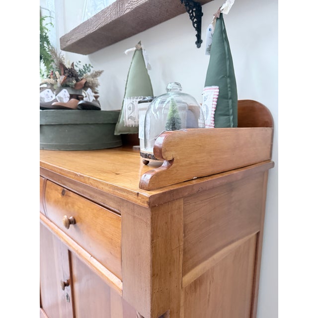 Mid 19th Century Antique Pine Jelly Cabinet For Sale - Image 5 of 8