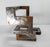 Mid-Century Modern Abstract Brutalist Geometric Steel Sculpture, Unsigned For Sale - Image 4 of 10