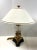 Exquisite pair of Frederick Cooper “Bird of Paradise” table lamps. Circa 1990’ Each measures 23.25” h x 8” x 8”. Included...