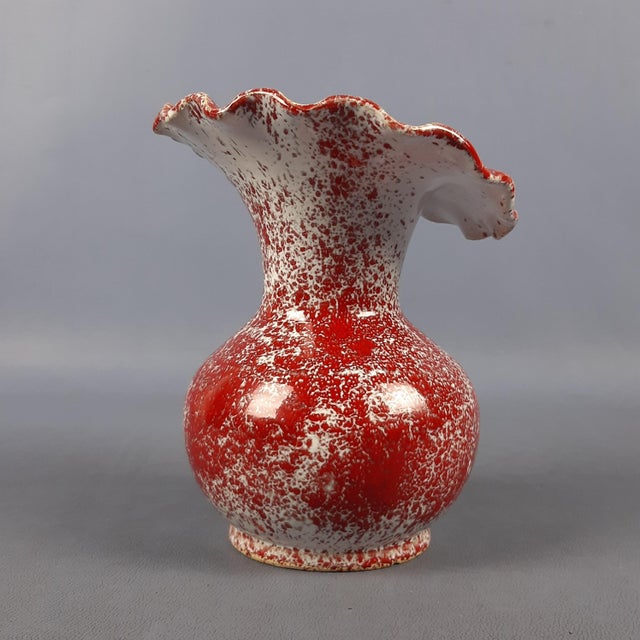 Up for sale is a fine example of artistic marche ceramics from the vintage period (1950s/1960s), signed by one of the...