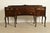 Charles Limbert Limbert Antique Queen Anne Carved Mahogany Sideboard or Bar Cabinet, Circa 1920s For Sale - Image 4 of 12