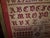 Late 19th Century 1888 Red Work Sampler For Sale - Image 5 of 9