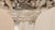 Art Deco Antique Imperial Glass Nucut Footed Compote in Clear Pressed Glass With Sawtooth Rim For Sale - Image 3 of 18