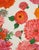 English Bright Blooms in Cotton Cushion For Sale - Image 3 of 3