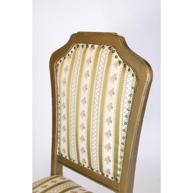 Vintage Rococo Chair in Glit Wood, 1930s For Sale - Image 6 of 12