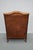 Vintage Dutch Cognac Wingback Leather Club Chair For Sale - Image 9 of 18