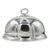 Antique Atkin Brothers Sheffield Silverplate Meat Dome Cover Cloche For Sale