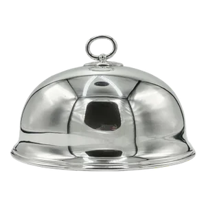 Antique Atkin Brothers Sheffield Silverplate Meat Dome Cover Cloche