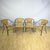 Garden Chairs in Wrought Iron and Woven Wicker, 1970s, Set of 4 For Sale - Image 16 of 18