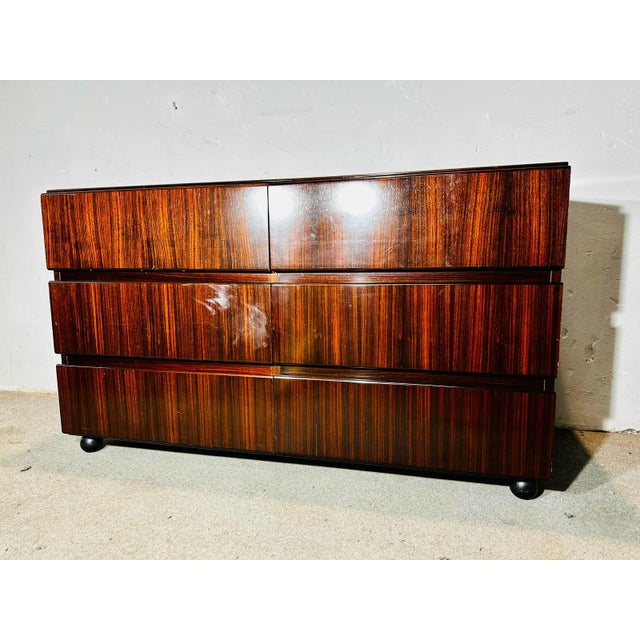 Dresser in Rosewood, 1970s For Sale - Image 4 of 7