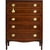 Mid Century Federal Style Inlaid Mahogany Highboy Dresser by Kindel of Grand Rapids For Sale - Image 14 of 14