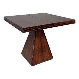 Mid-Century Modern Italian Wooden Chelsea Table by Vittorio Introini for Saporiti Italia, 1960 For Sale