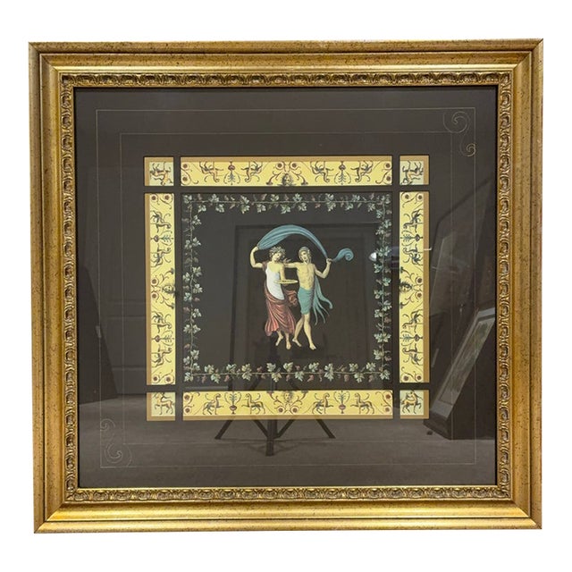 Late 20th Century Lawrence Unlimited “Titus I” Neoclassical Framed Decorative Print For Sale