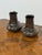 Maitland-Smith Glazed Ceramic Floral Vases, Pair For Sale - Image 12 of 12