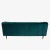 Knoll Era Sofa in Emerald Green Performance Velvet For Sale In New York - Image 6 of 7