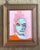 Vintage Original Abstract Figurative Oil Portrait on Canvas For Sale In West Palm - Image 6 of 12