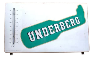German Underberg Advertising Sign