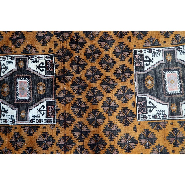 Textile 1920s, Handmade Antique Afghan Baluch Rug 3.5' X 6.2' For Sale - Image 7 of 12