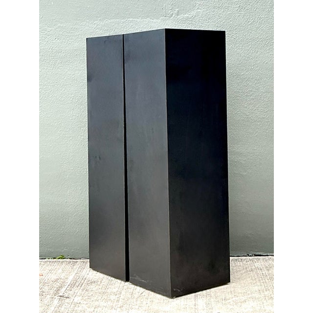 Late 20th Century Vintage Laminate Pedestals - A Pair For Sale - Image 5 of 12