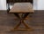 Wood English 19th Century Oak Sawbuck Table with X-Form Base with Rustic Character For Sale - Image 7 of 12