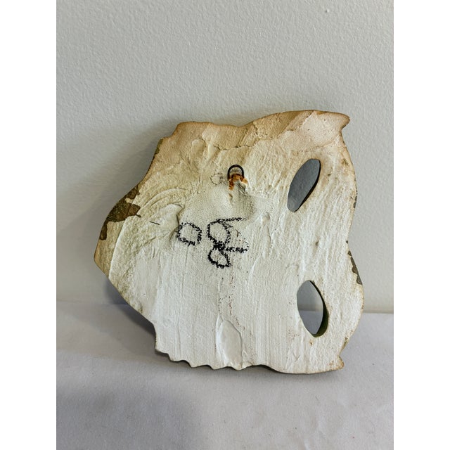 Vintage Gold Painted Fish Wall Decor For Sale - Image 9 of 12