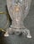 Pressed Glass Urn Style Table Lamp For Sale - Image 9 of 12