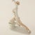 Hand painted porcelain figure "Dancer" from porcelain manufactory Hollohaza Green stamp corresponding to 1949-1970. This...