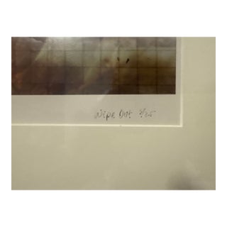 Dorrit Dokter Signed Limited Edition Photograph 16/25 “Wipe Out” Large Framed For Sale