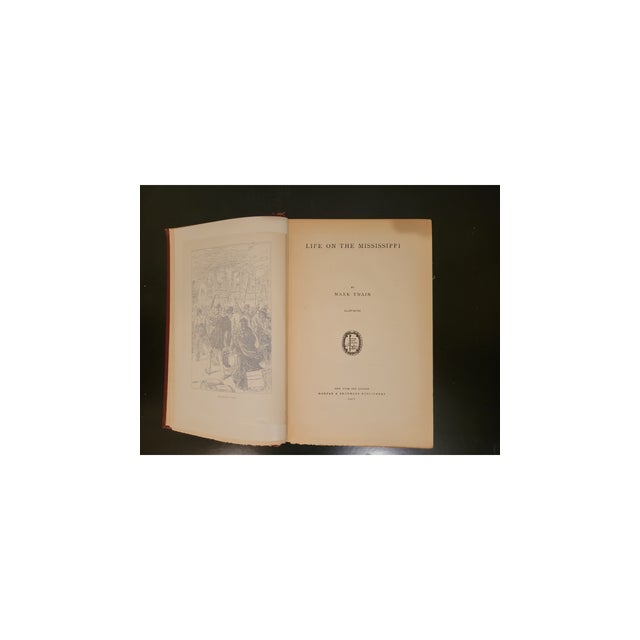 Antique 1901 Mark Twain Library Edition – 5-Volume Set (Harper & Brothers) For Sale - Image 4 of 8