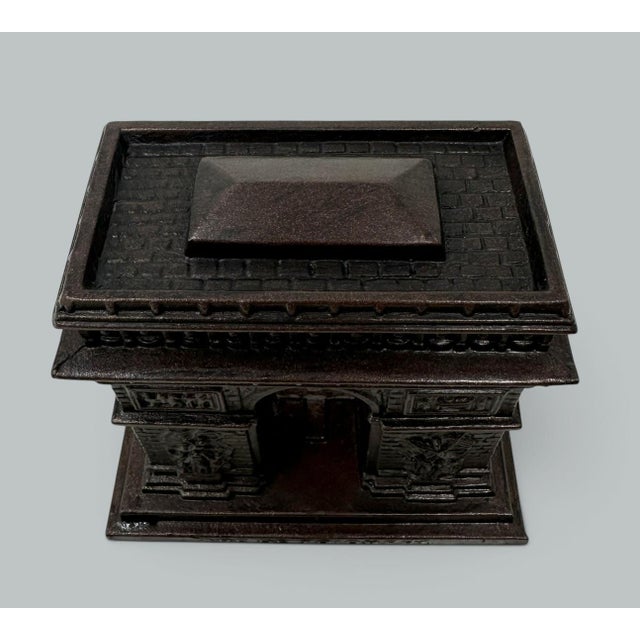 Early 20th Century French Bronze Architectural Model Arc De Triomphe Paris Sacre-Couer Basilica For Sale - Image 5 of 16