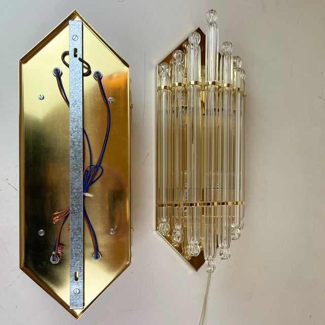 1980s Hollywood Regency Sconces by Vadisa, 1980s, Set of 2 For Sale - Image 5 of 18