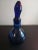 Vintage Cobalt Blue Blown Glass Cruet For Sale In Dallas - Image 6 of 6
