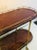 Aldo Tura goatskin bar cart. 1970’s. Some wear and loss of leather shown in photos. Overall ok condition. Measures 32 1/2”...