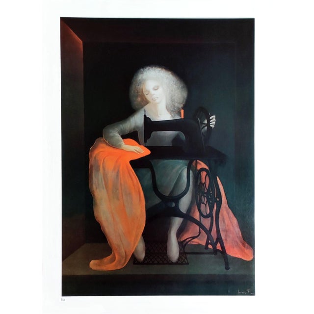 Artist: Leonor Fini Country: Argentina Title: Ea Medium: Photogravure Marks: Not signed, not numbered Paper: Rives vellum...