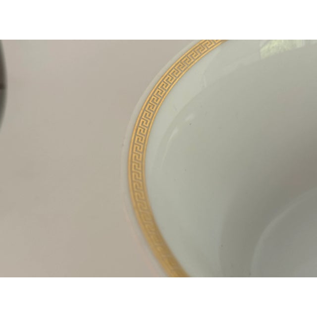 Medaillon Meandre D'or Bowl by Versace for Rosenthal, 1990s For Sale - Image 3 of 5