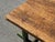 Pine Double Stretcher Base Work Table For Sale - Image 11 of 14