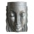 1970s Art Deco Sculptural Female Face Wall Sconce For Sale