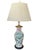 Chinoiserie Antique Chinoiserie Porcelain Enamel Lotus Flower Vase Lamp For Sale - Image 3 of 18
