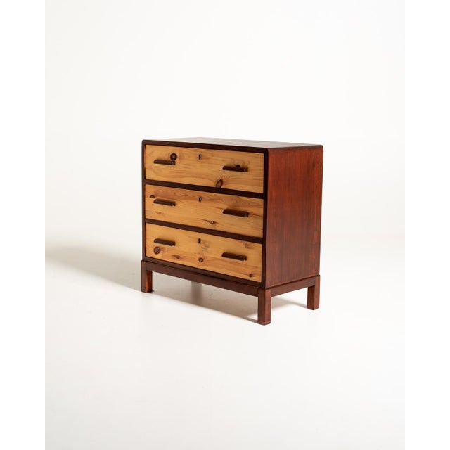 Scandinavian Art Deco Chest of Drawers, 1930s For Sale - Image 3 of 11